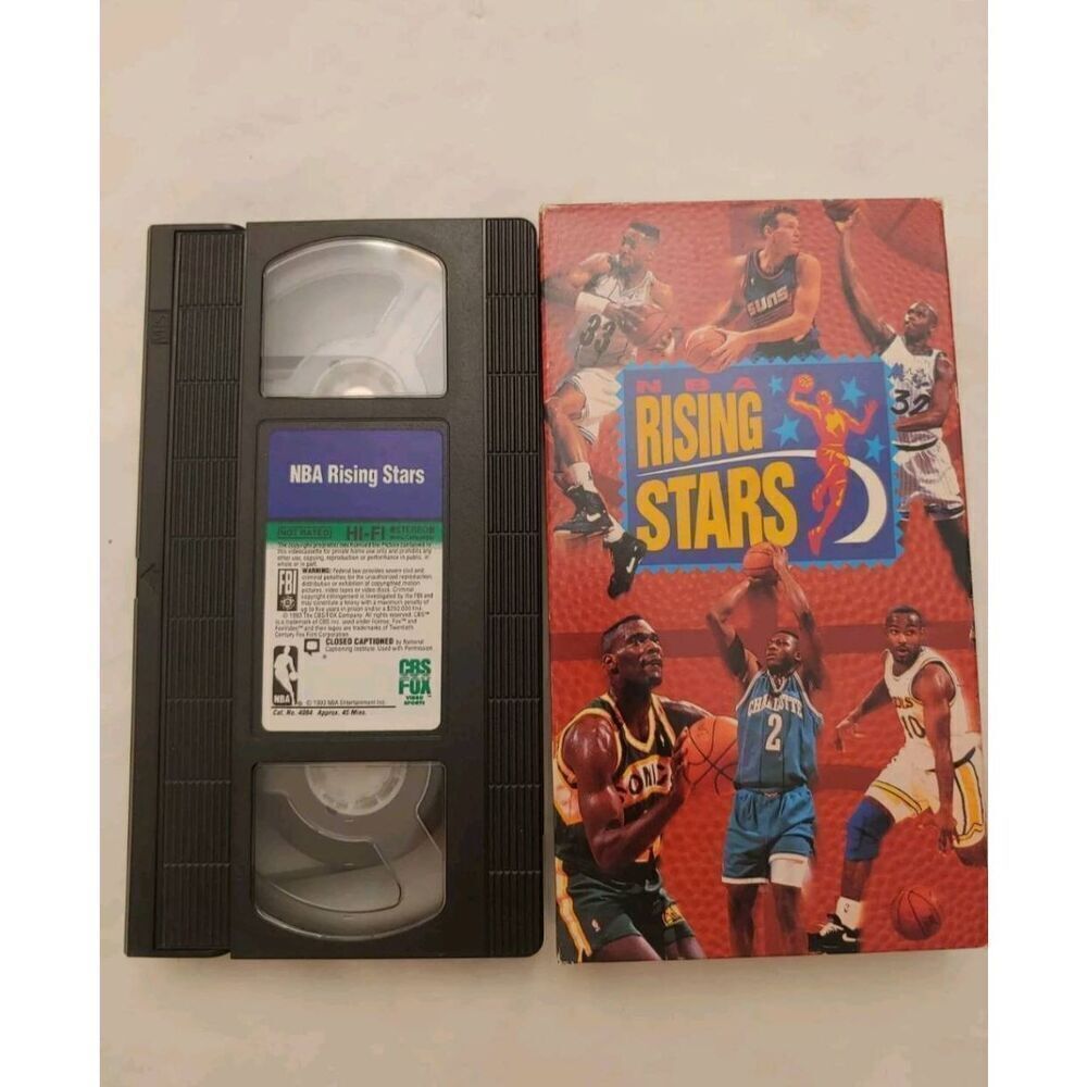 NBA Rising Stars (VHS, 1993) - Picture 3 of 3